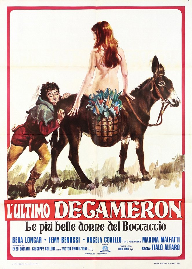 Decameron No. 3 - Le più belle donne del Boccaccio - Plakate