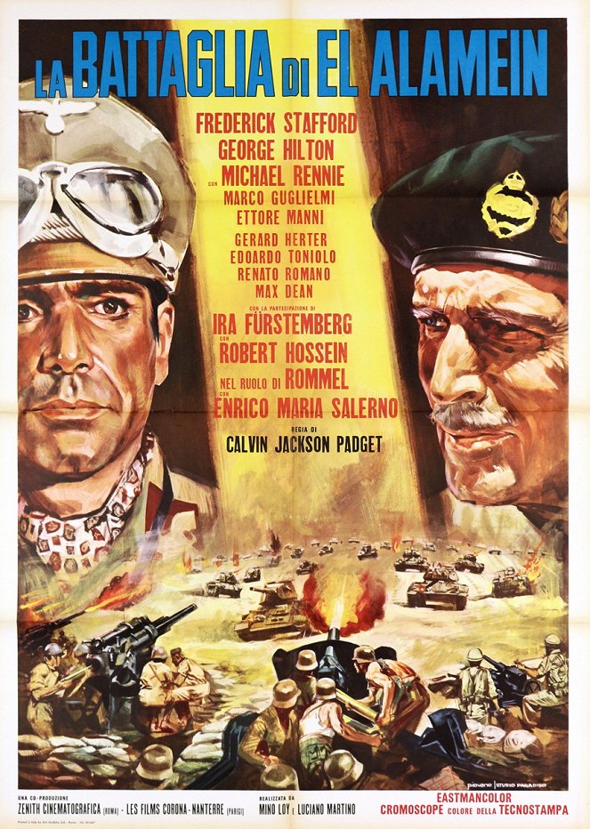 La batalla del Alamein - Carteles