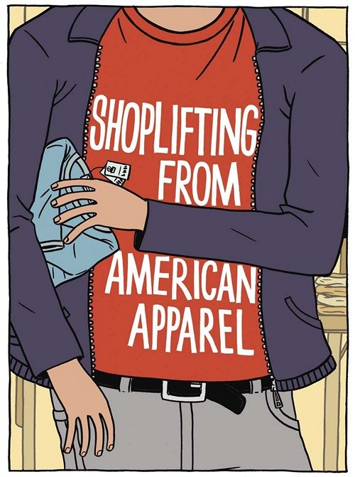 Shoplifting from American Apparel - Carteles