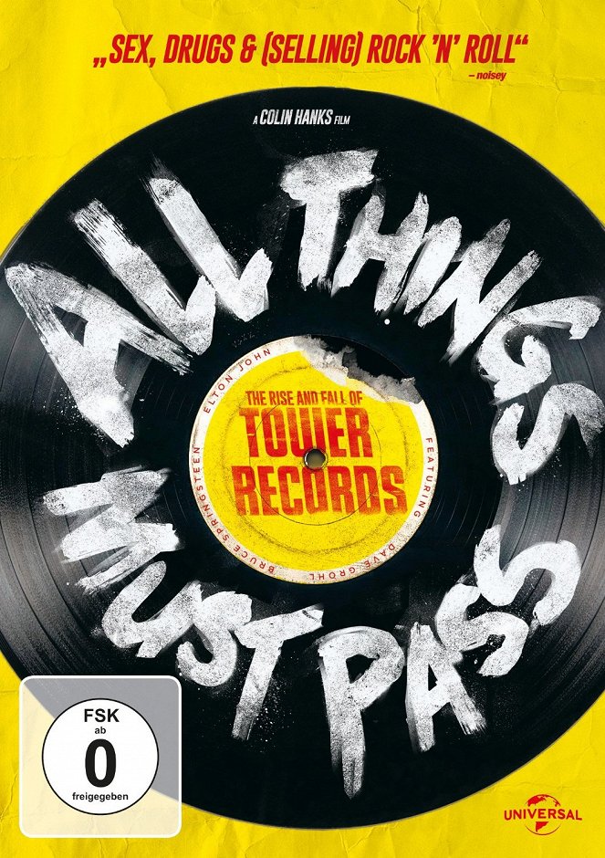 All Things Must Pass: The Rise and Fall of Tower Records - Plakate