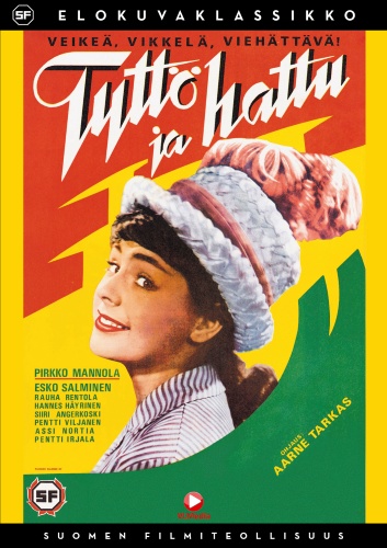 Tyttö ja hattu - Posters