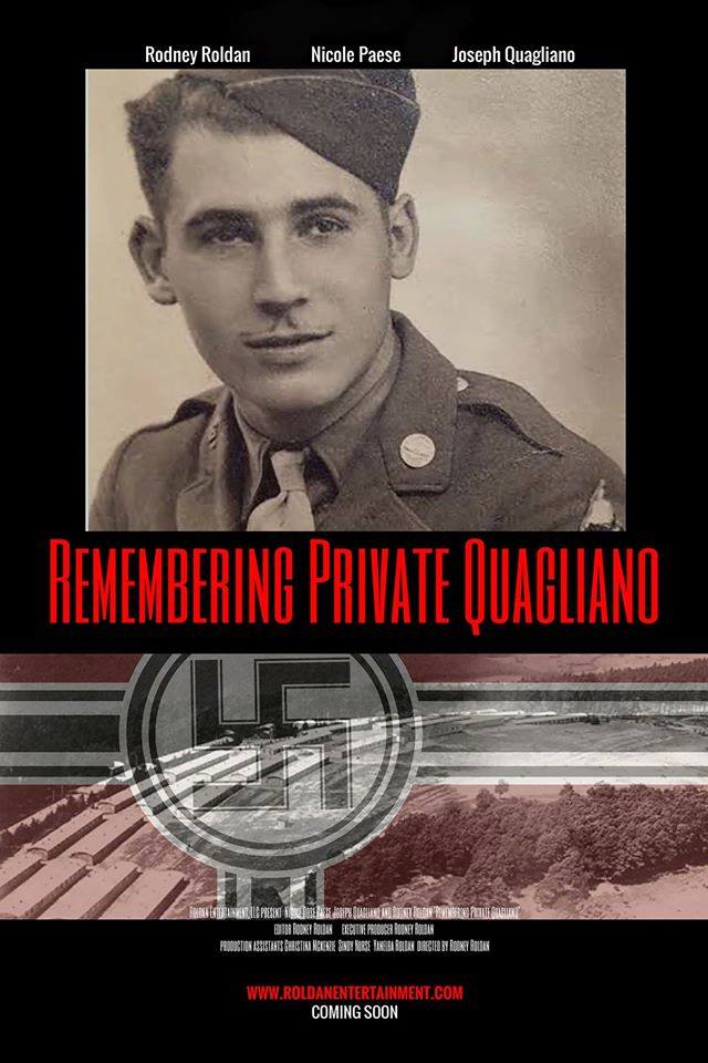 Remembering Private Quagliano - Cartazes
