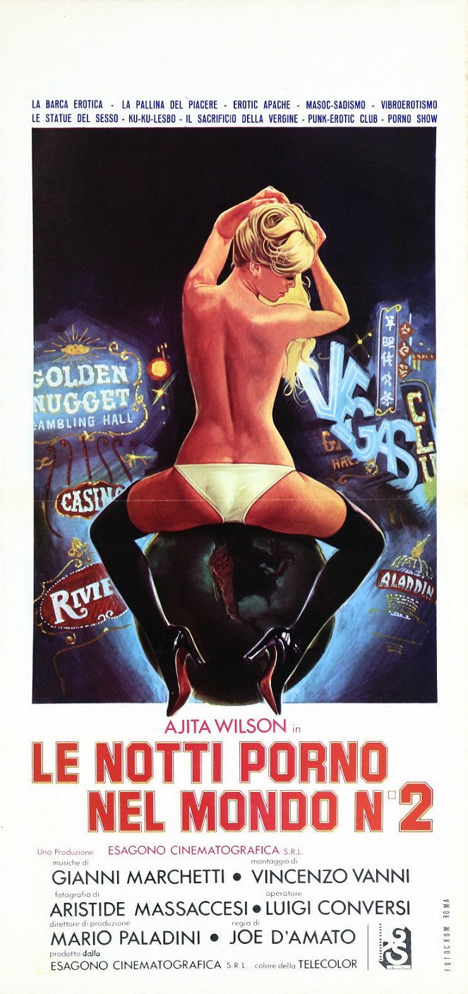 Le notti porno nel mondo nº 2 - Plakate
