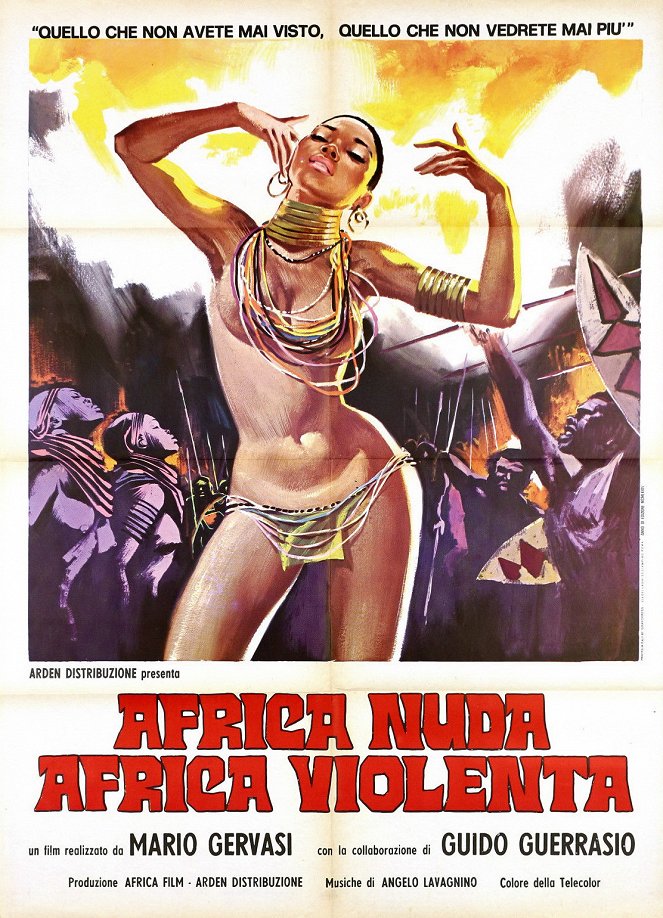 Africa nuda, Africa violenta - Plakátok
