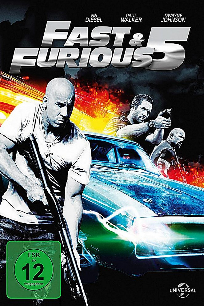 Fast & Furious Five - Plakate