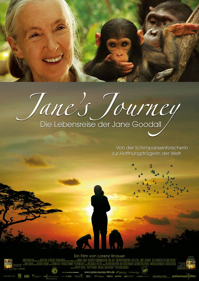Jane's Journey - Die Lebensreise der Jane Goodall - Julisteet