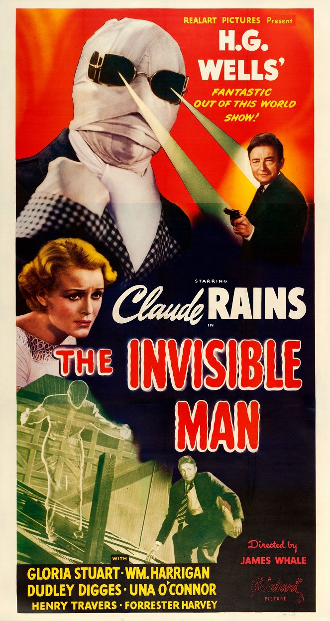 A láthatatlan ember - Plakátok