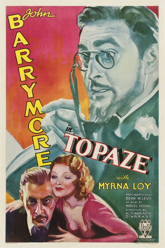 Topaze - Posters