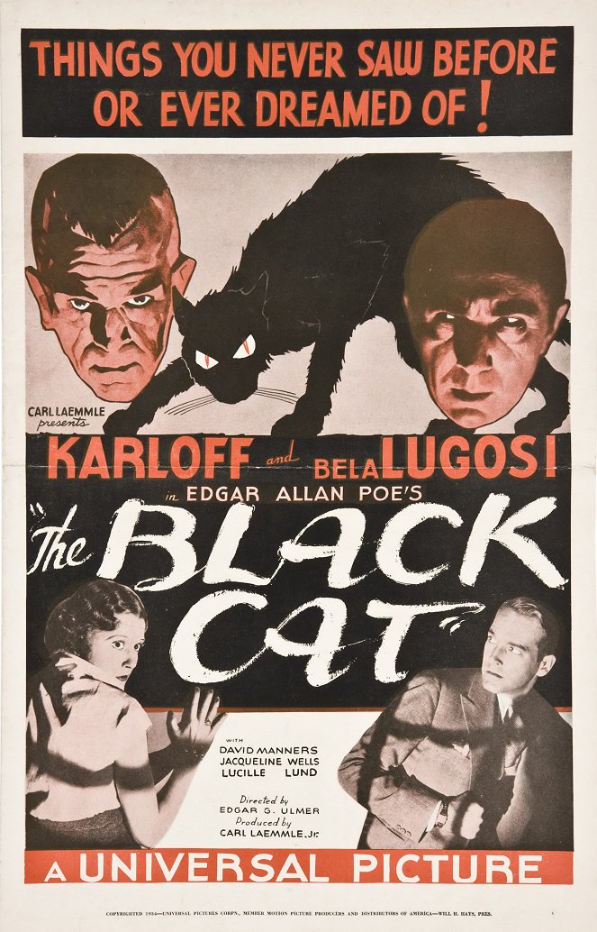 Černá kočka - Plakáty