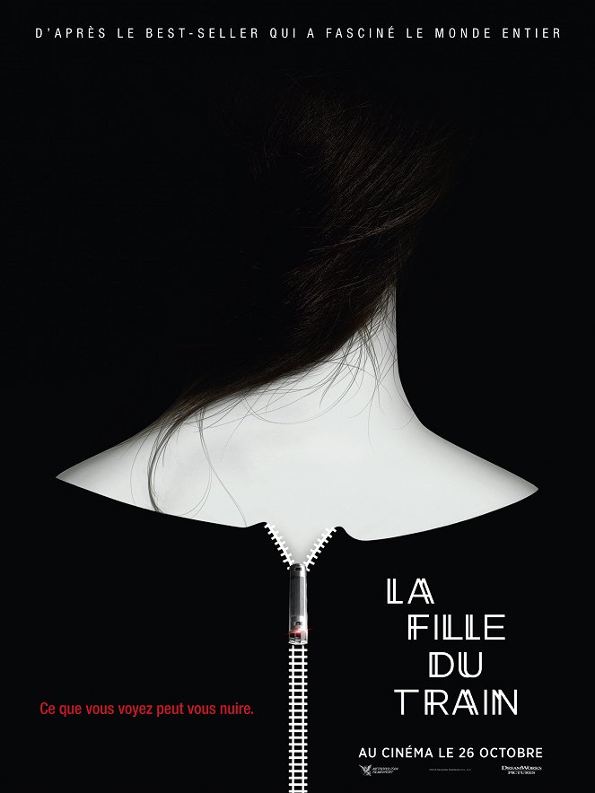 La Fille du train - Affiches