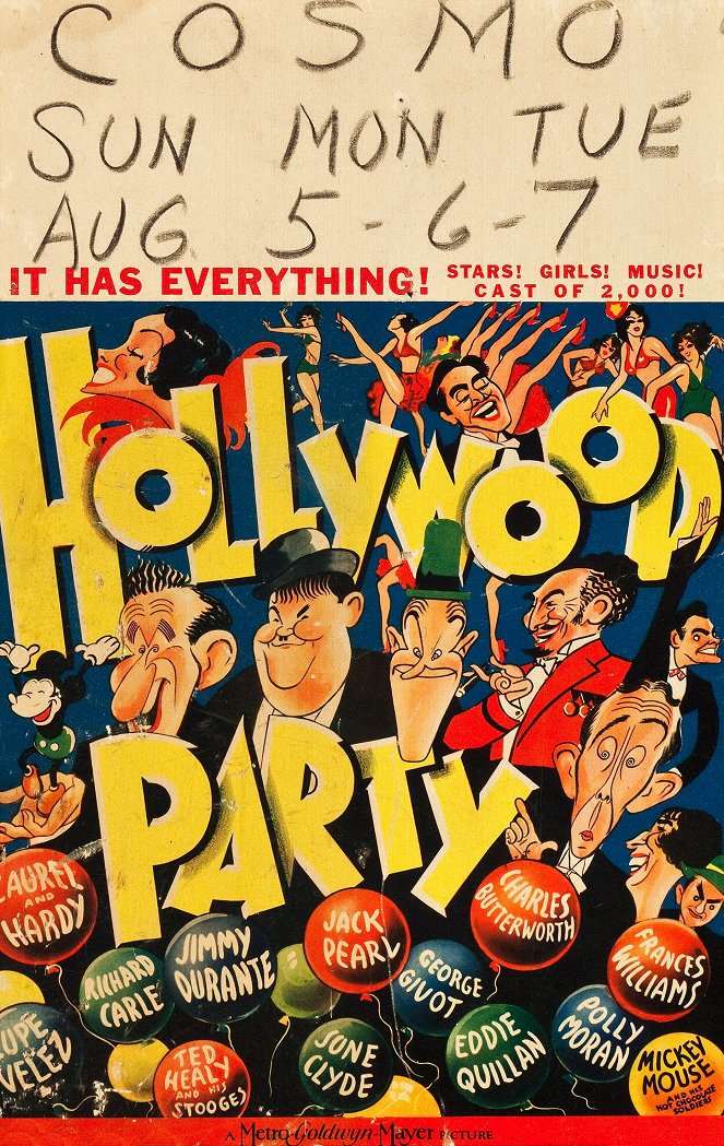 Hollywood Party - Plakátok