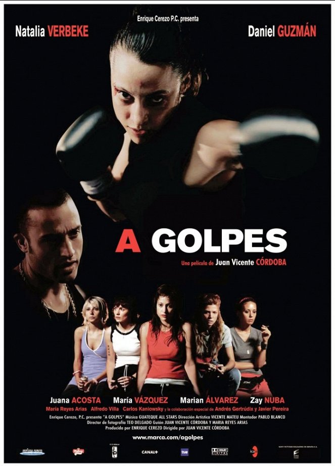 A golpes - Affiches