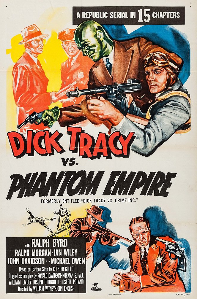 Dick Tracy vs. Crime Inc. - Carteles