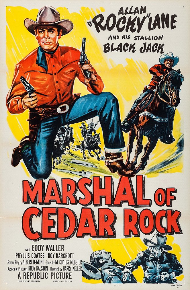 Marshal of Cedar Rock - Plakaty
