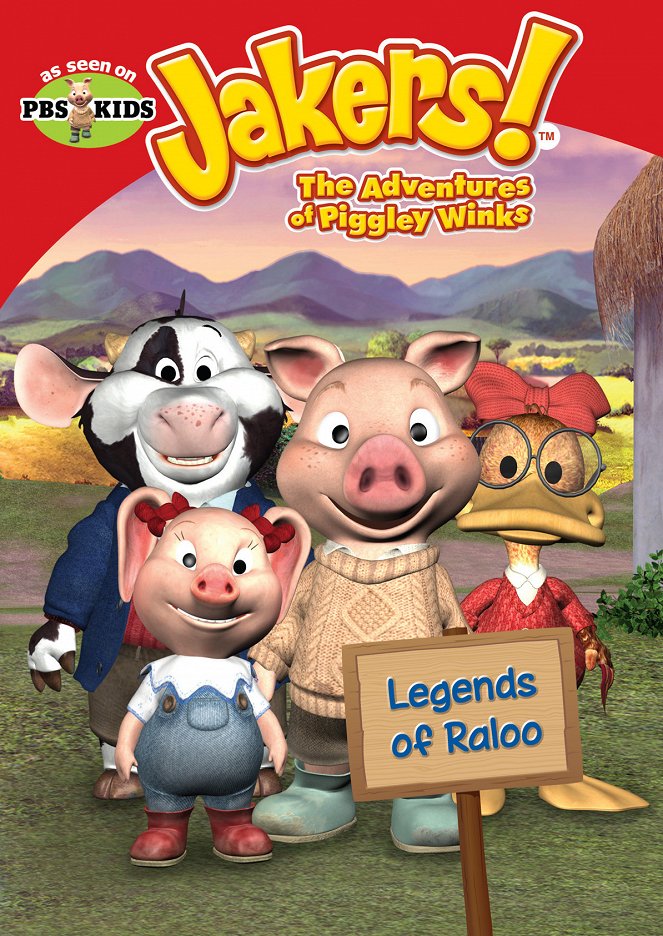 Jakers! The Adventures of Piggley Winks - Carteles