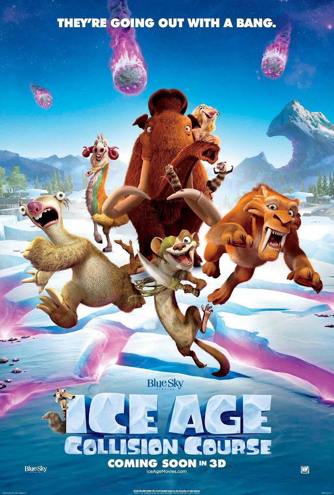 Ice Age 5 - Kollision voraus! - Plakate
