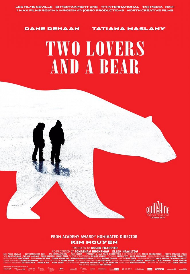 Dva milenci a medvěd - Plagáty