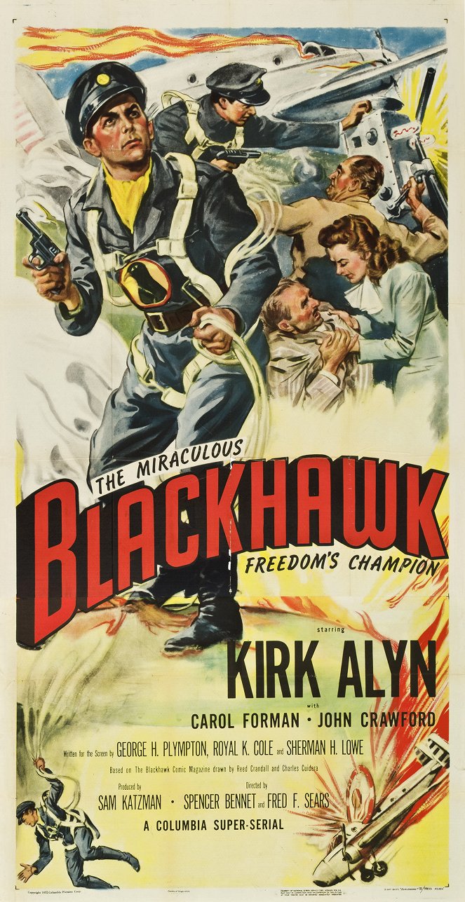 Blackhawk: Fearless Champion of Freedom - Plakate