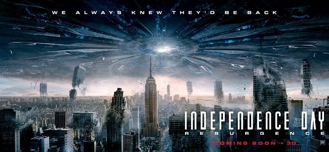 Independence Day: Contraataque - Carteles