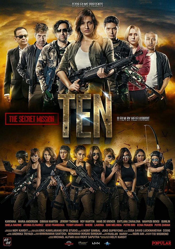 Ten: The Secret Mission - Posters