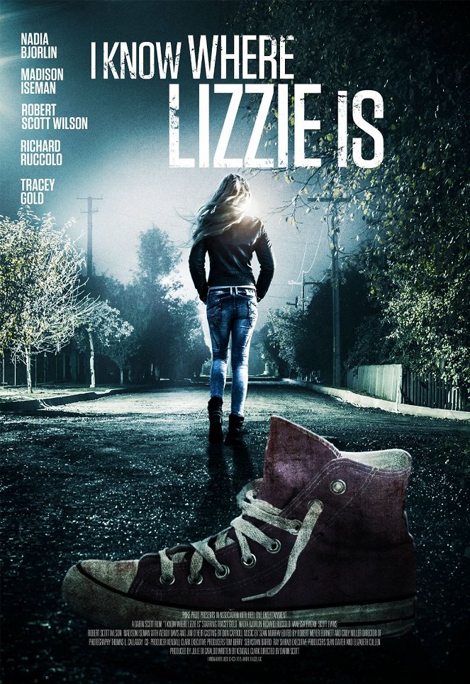 I Know Where Lizzie Is - Cartazes