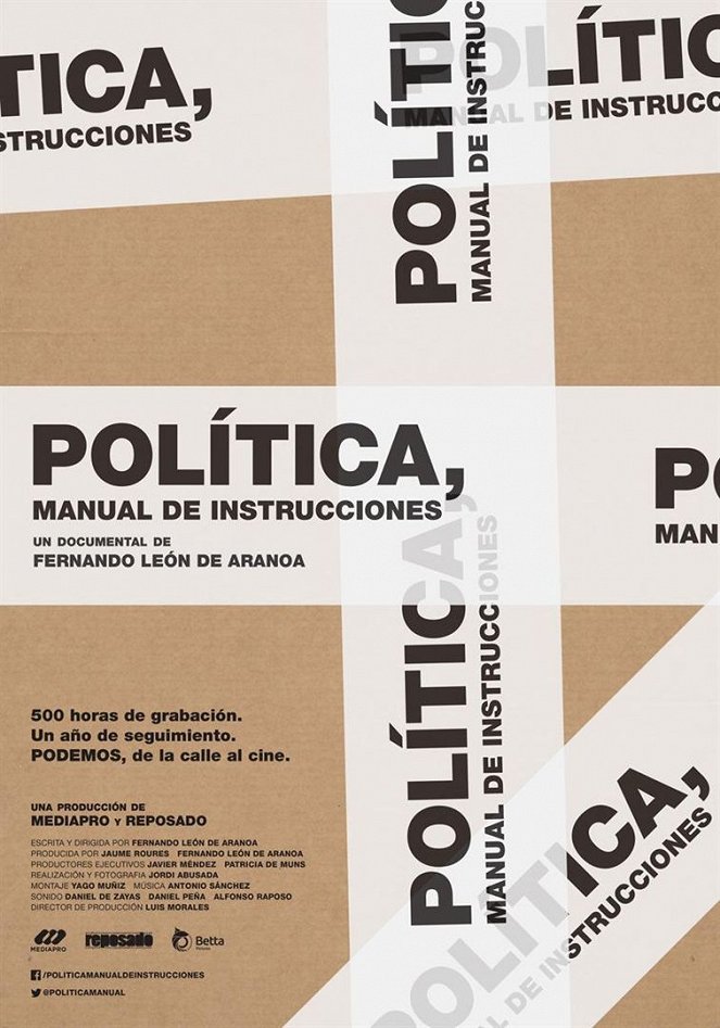 Política, manual de instrucciones - Cartazes