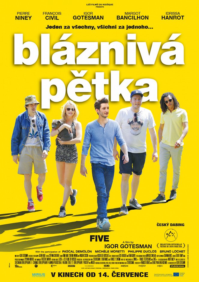 Bláznivá pětka - Plakáty