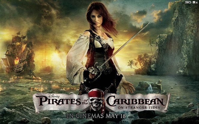 Pirates of the Caribbean: Vierailla vesillä - Julisteet