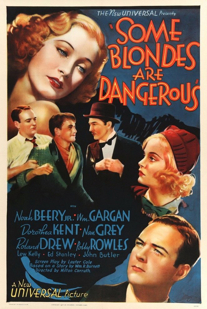 Some Blondes Are Dangerous - Plakate