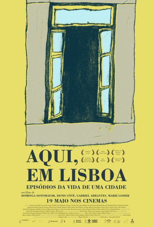 Aqui, em Lisboa: Episódios da Vida da Cidade - Julisteet