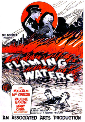 Flaming Waters - Affiches