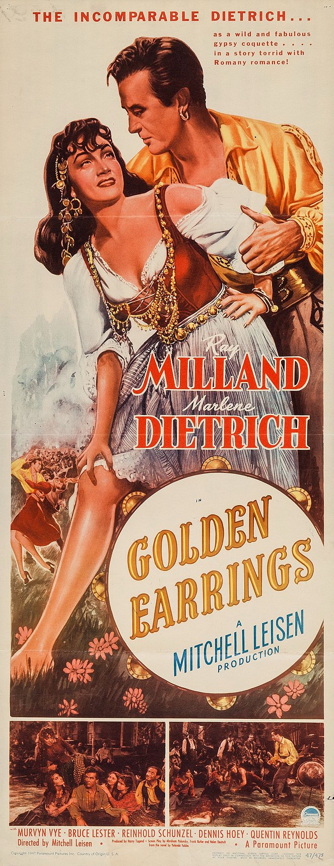 Gouden oorringen - Posters