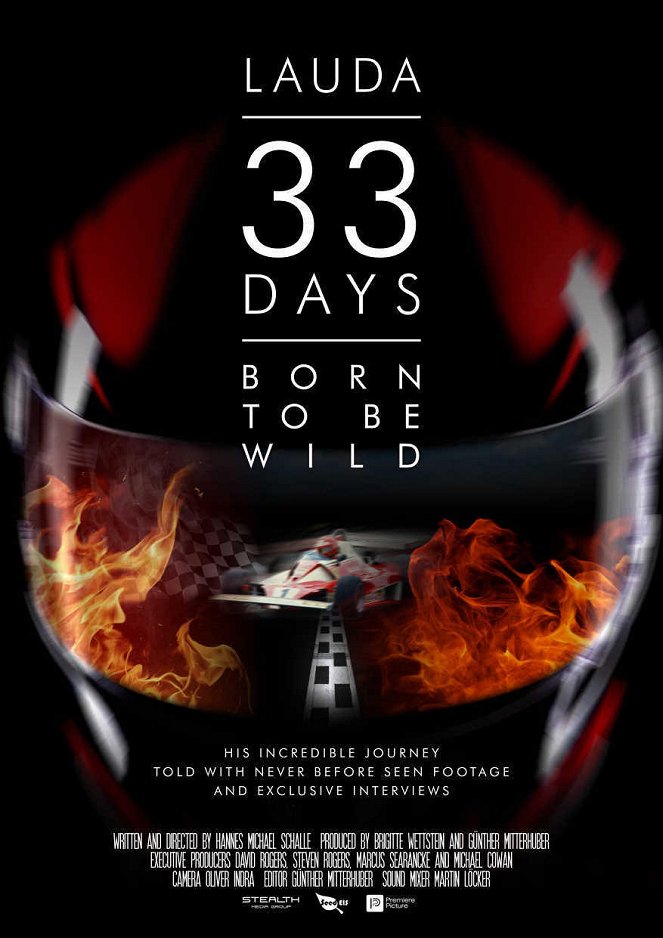 33 Days - Born to be Wild - Cartazes