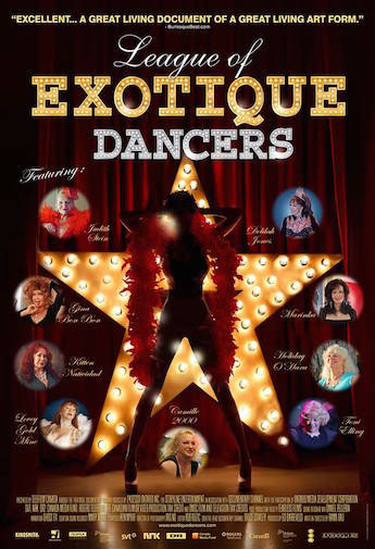 League of Exotic Dancers - Carteles
