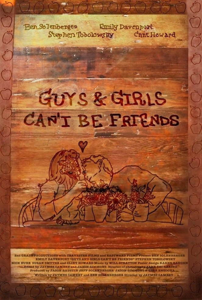 Guys and Girls Can't Be Friends - Julisteet