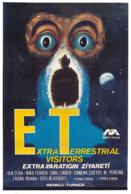 Die außerirdischen Besucher - Plakate