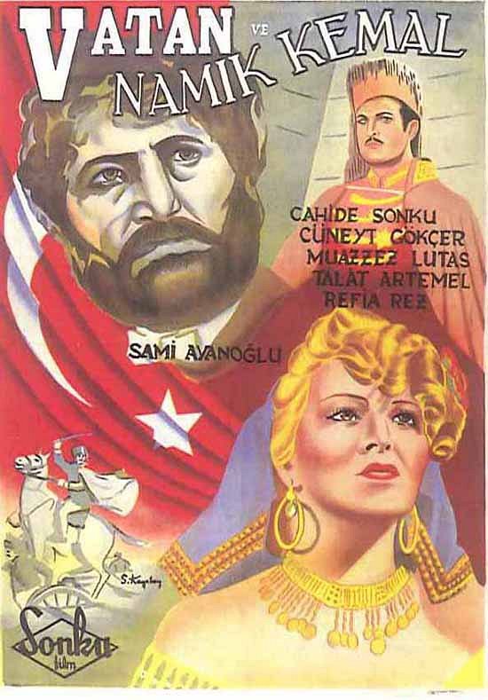 Vatan ve Namık Kemal - Plakate