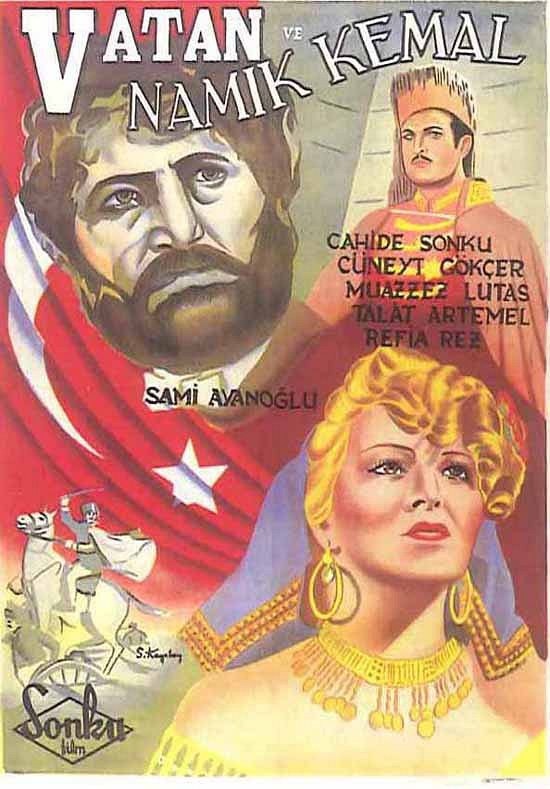 Vatan ve Namık Kemal - Affiches