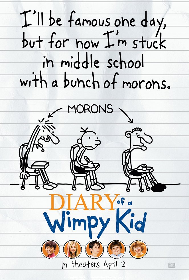 Diary of a Wimpy Kid 2: Rodrick Rules - Cartazes