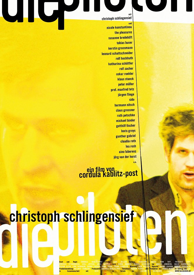 Christoph Schlingensief - Die Piloten - Cartazes