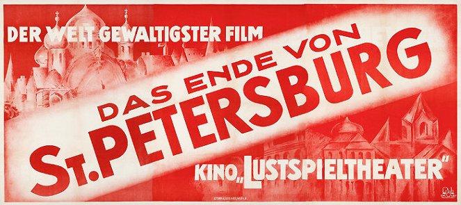 Das Ende von Sankt Petersburg - Plakate