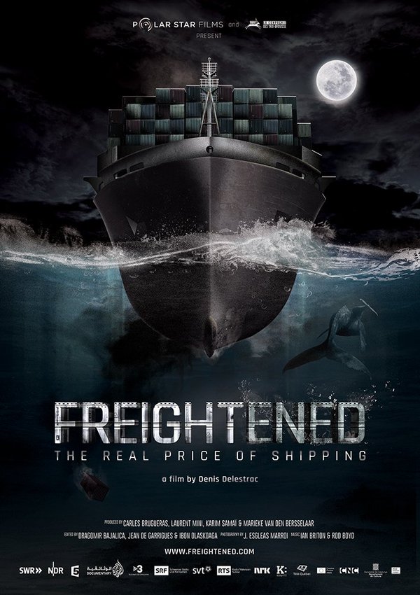 Freightened. El precio real del transporte marítimo - Affiches