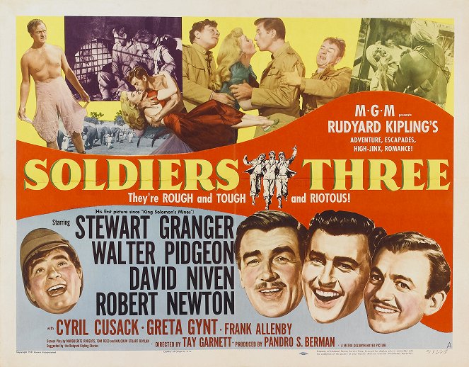 Soldiers Three - Posters
