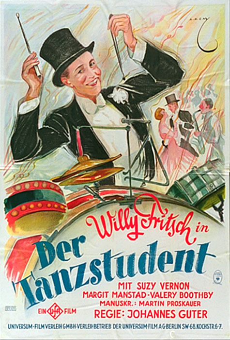 Der Tanzstudent - Plakate