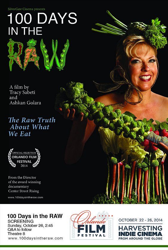 100 Days in the Raw - Affiches