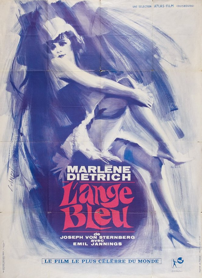 L'Ange bleu - Affiches