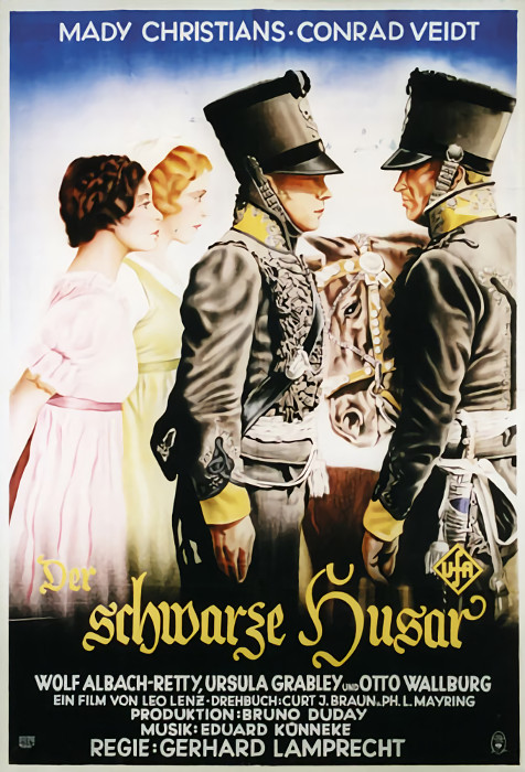 Der schwarze Husar - Plakate