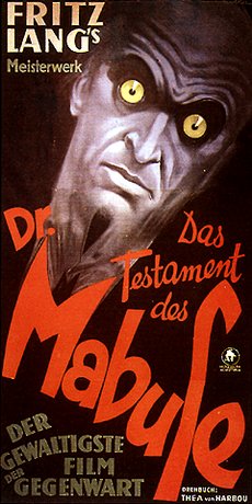 Das Testament des Dr. Mabuse - Plakate