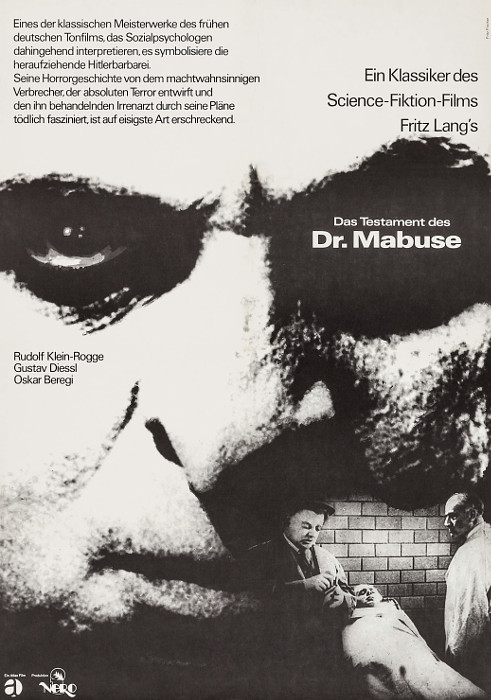 Das Testament des Dr. Mabuse - Plakate