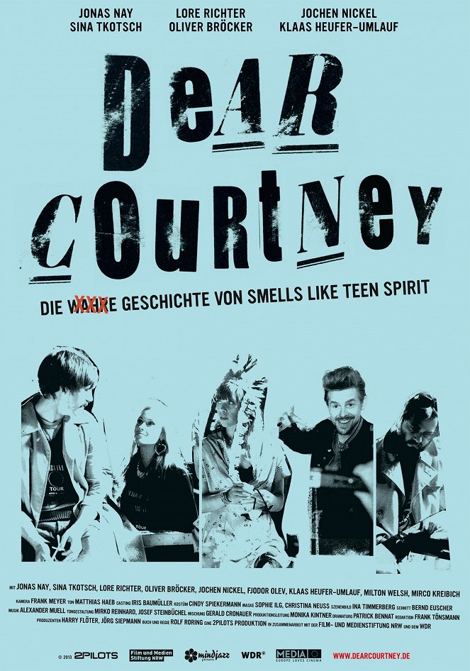 Dear Courtney - Cartazes